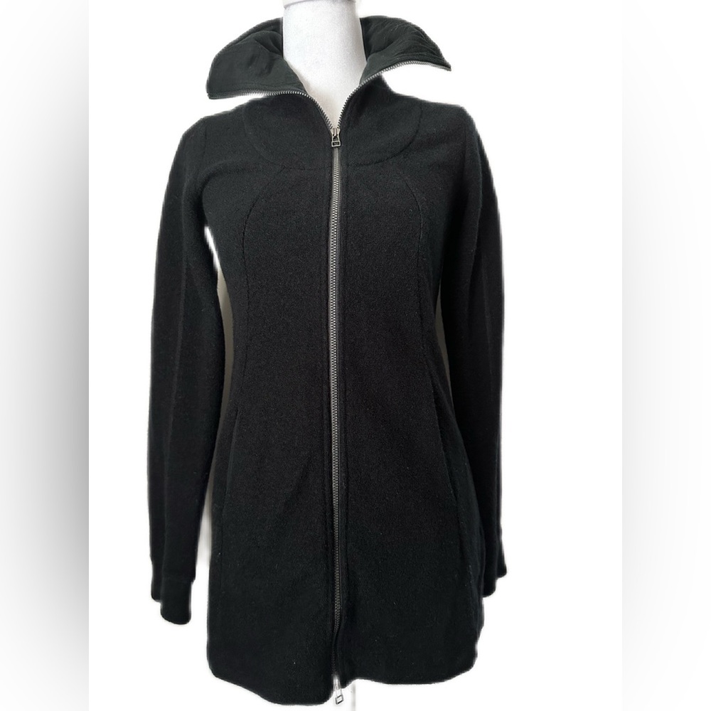 IBEX Merino Wool Blend Full-Zip Sweater Jacket Women’s Size XS